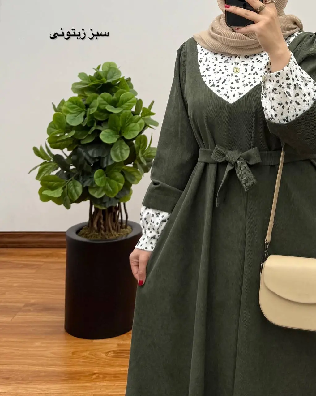 پیراهن مانتویی سوپر کلوش مهرانه ۲